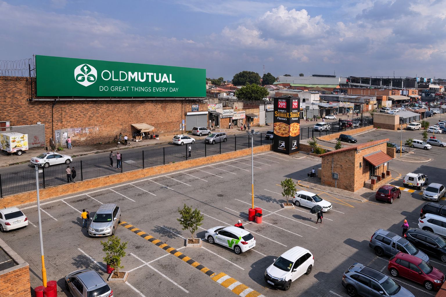 Digital outdoor advertising billboard — Hlophe Outdoor Media